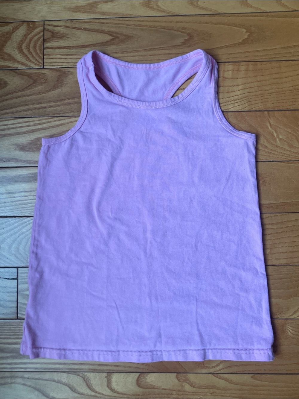 Girls size 8 pink racerback tank top